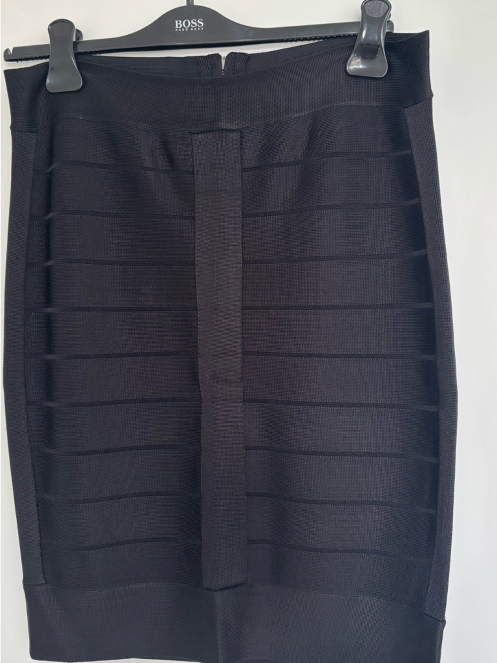 French Connection Black Bandage Pencil Skirt